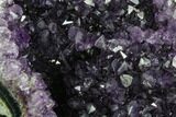 Tall, Dark Purple Amethyst Cluster - Uruguay #121496-2